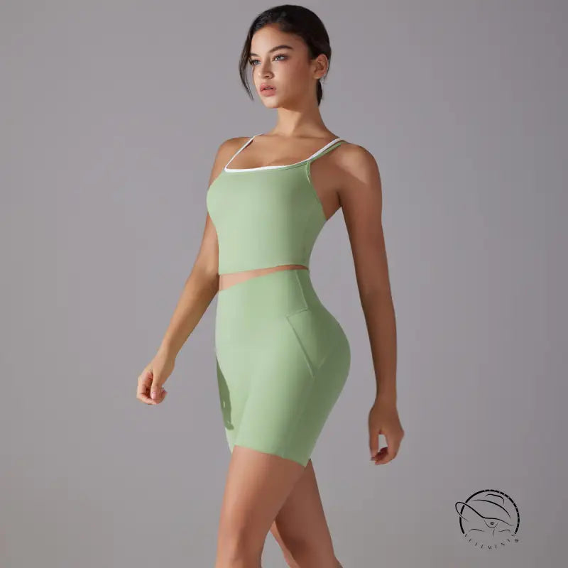 Seamless Skin Friendly Yoga Sets