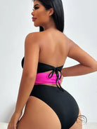 One Piece Bikini Strapless Swimsuit