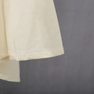 Langry fashion cream-colored elegant fishtail hem mesh dress
