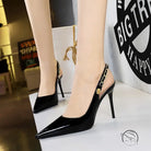 Wind Back Empty Shoes Cocktail High Heels