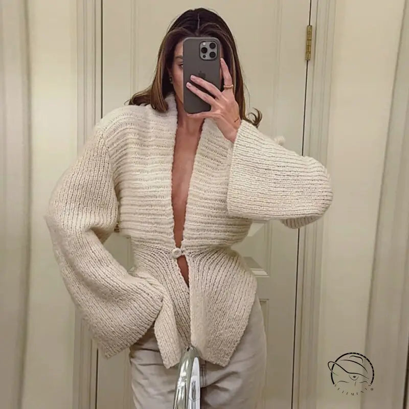 Winter Loose Sweater Cardigan Coat