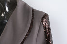 Early Autumn Heavy Stitching Mid Length Trench Coat