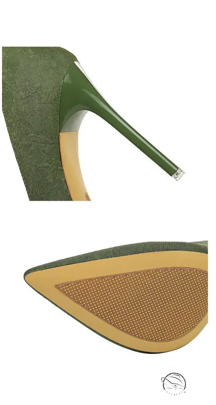 Fashionable Figure Flattering Side Hollow out Cutout High Heels