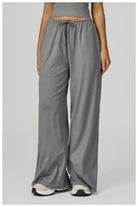 Embellished Wide Leg Loose Casual Pants