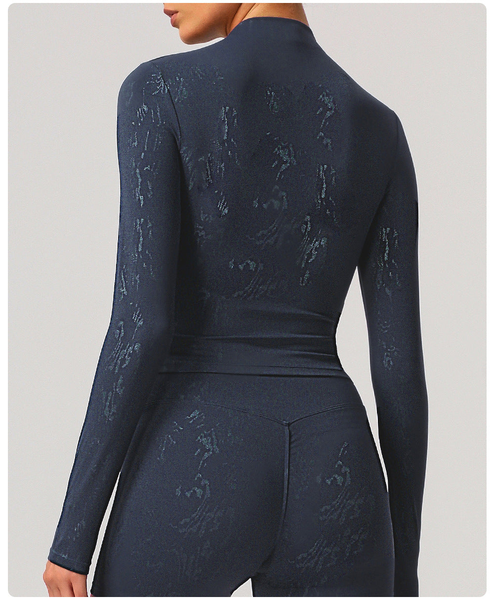 Comfy Long Sleeve Tight Yoga t Shirt