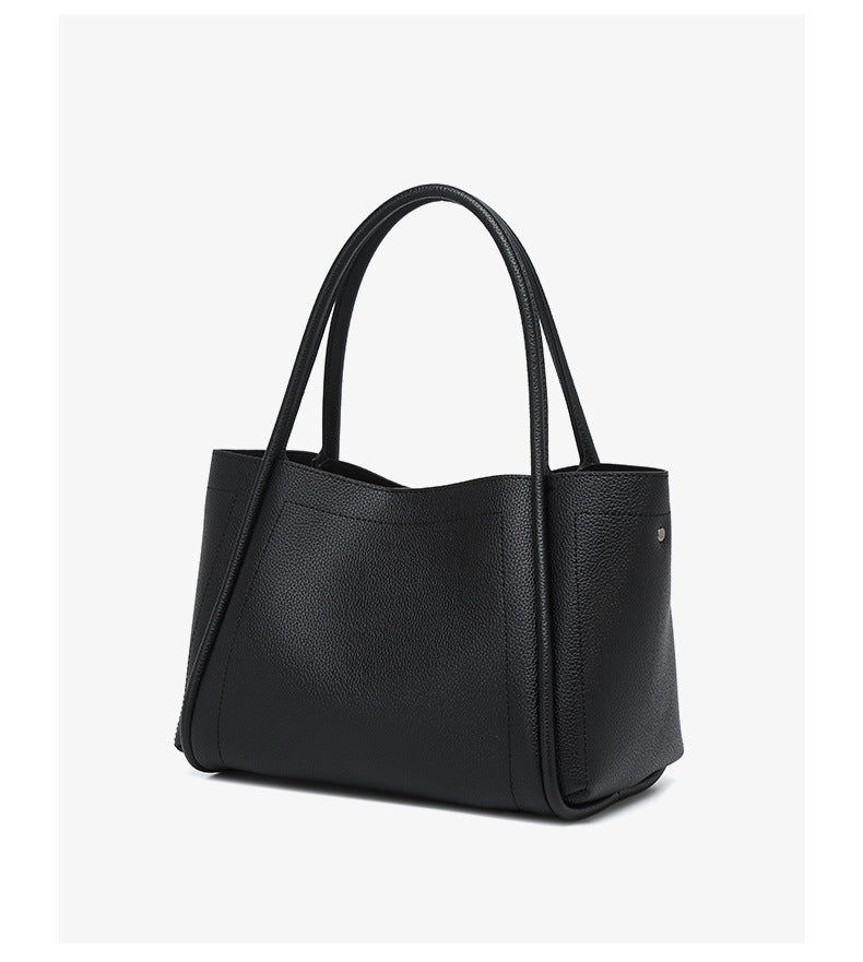 Soft Leather Large Capacity High Grade Handbag