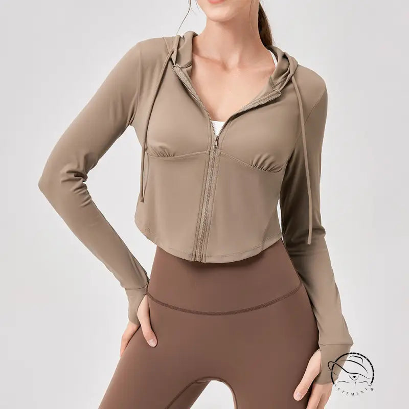 Winter Cardigan Slim Fit Fitness Top