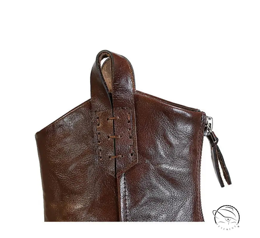 Retro Grip Pattern Winter Boots