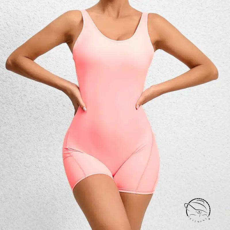 Integrated Hip Lifting Sport Yoga Jumpsuit