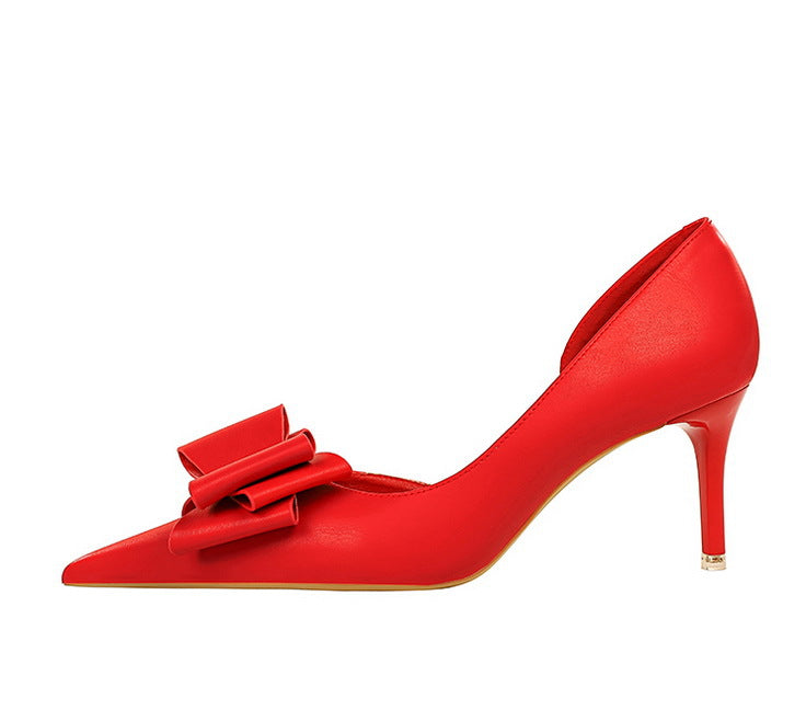 Korean Slim Fit Sweet Stiletto High Heel