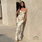 Elegant Slim Fit Slimming Maxi Dress