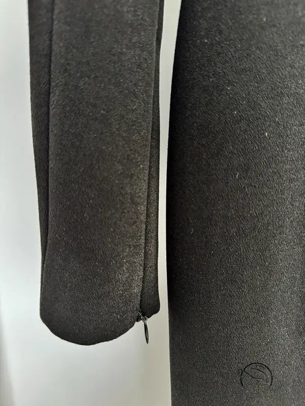 Autumn Winter Star Heavy Industry Beads Diamond Embedded Long Sleeve Mid Length Dress