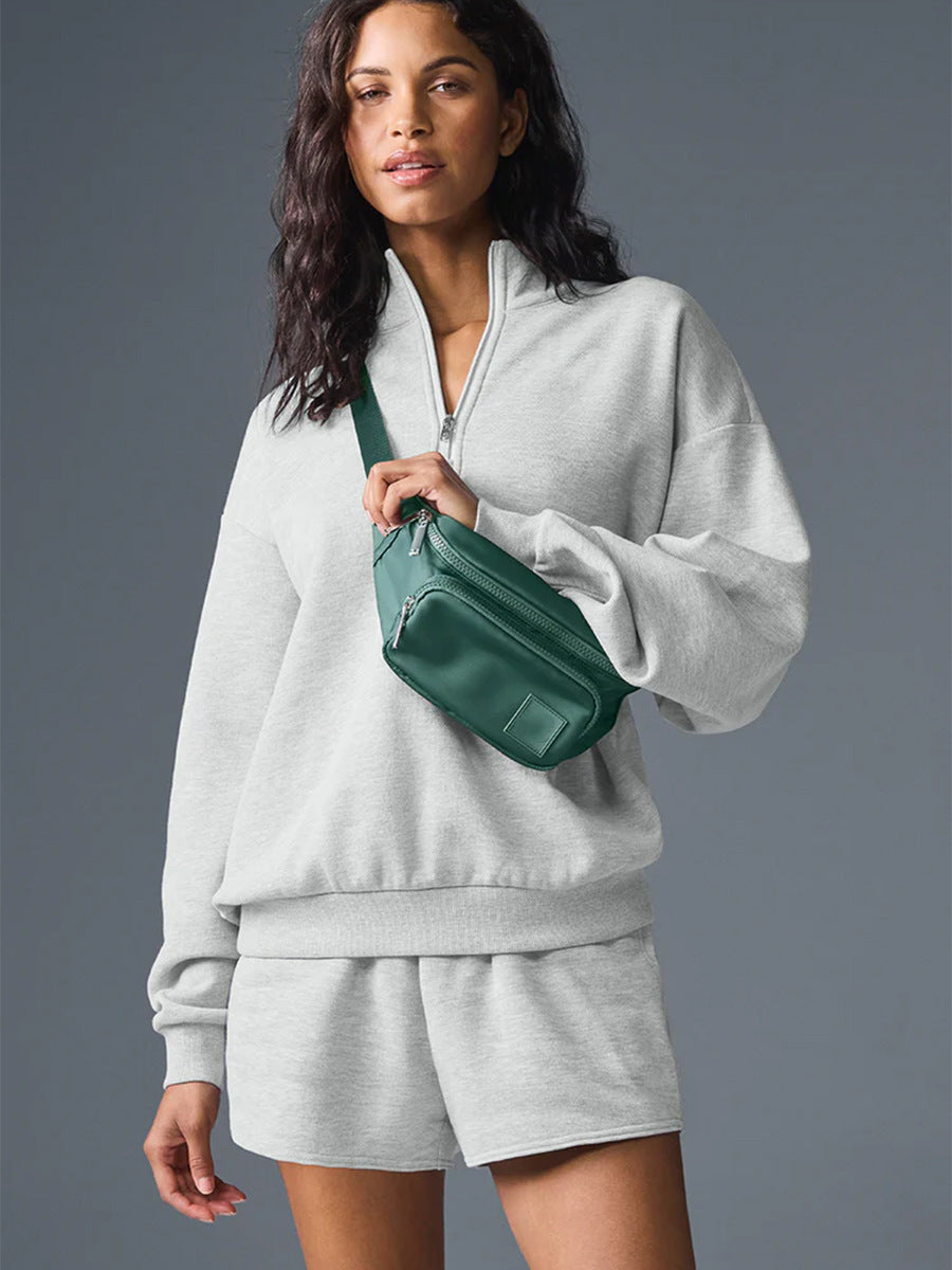 Casual Sports Pure Cotton Loose All Matching Top