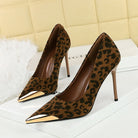 Cocktail Leopard Print High Heels