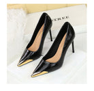 Cocktail Low Cut Shoes Pointed Stiletto Heels