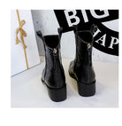 Retro Grip Pattern Winter Boots