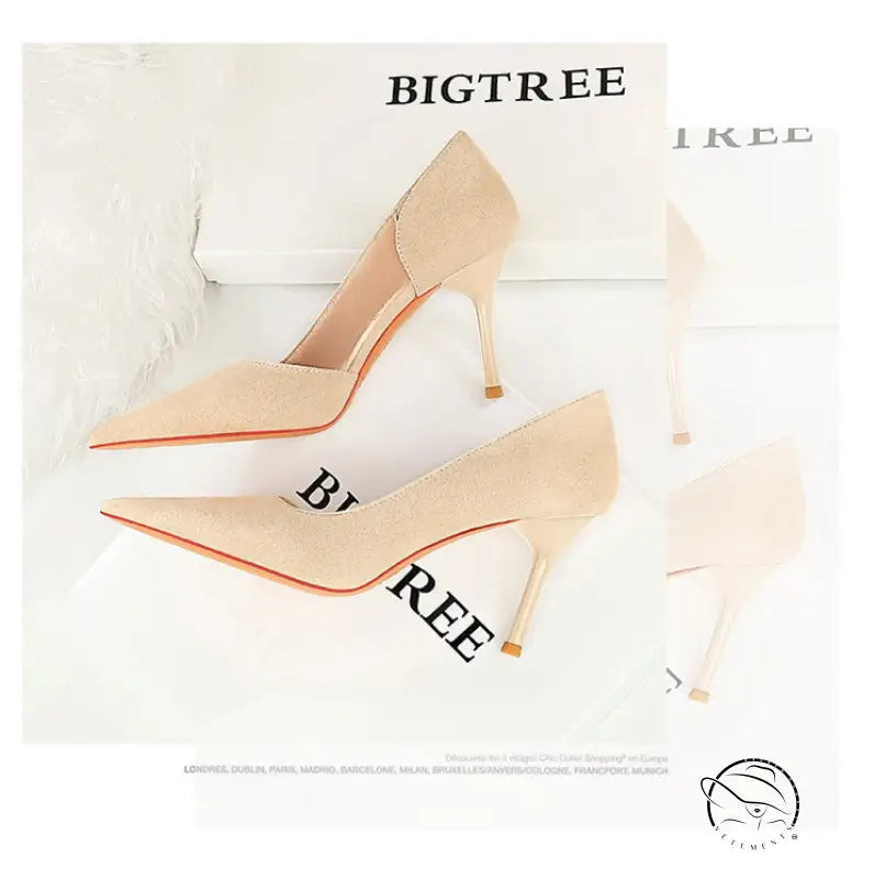 Fashionable Simple Stiletto High Heel