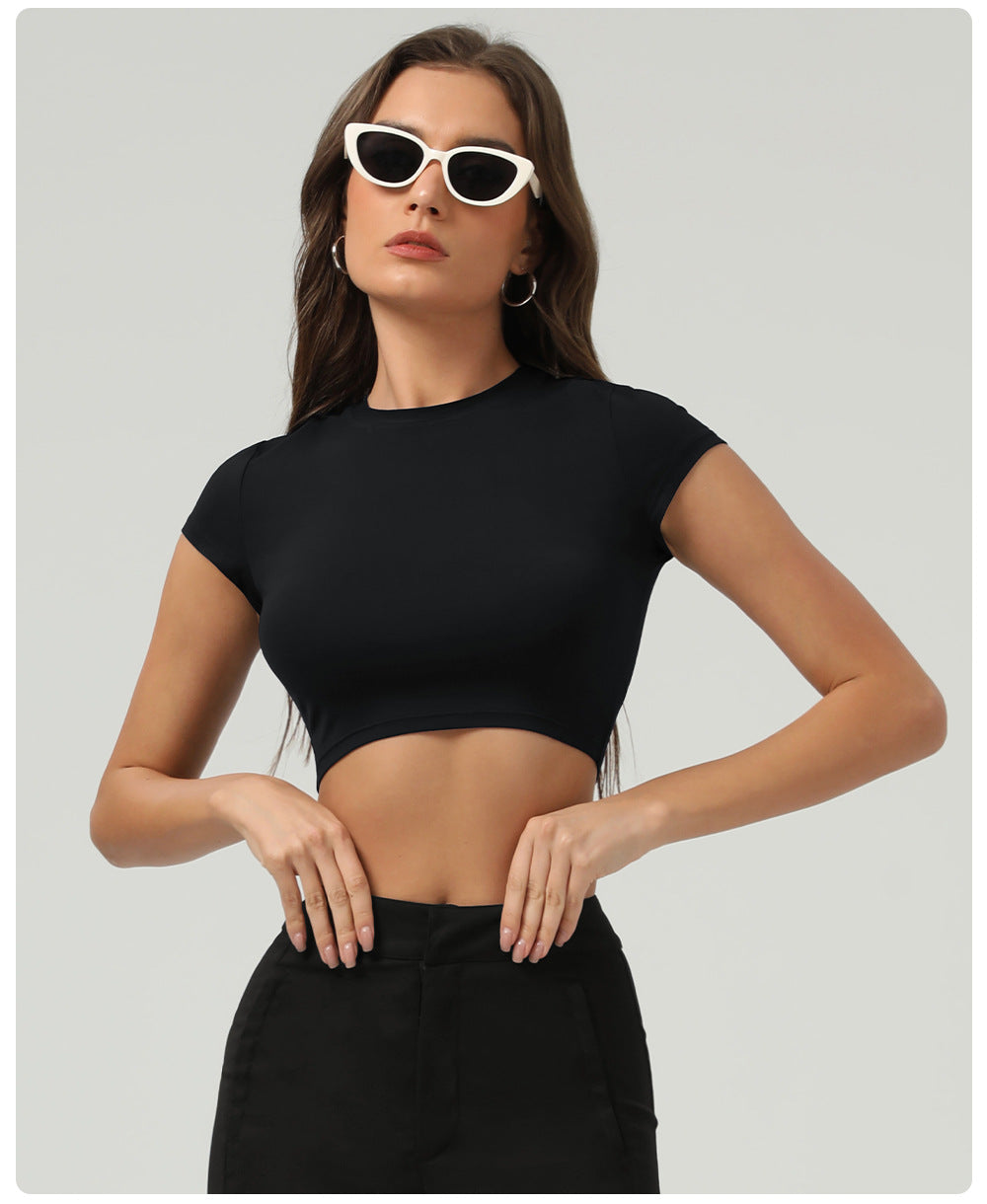 Tight Brushed Yoga t Shirt