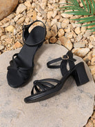Ankle Strap Buckle High Heel