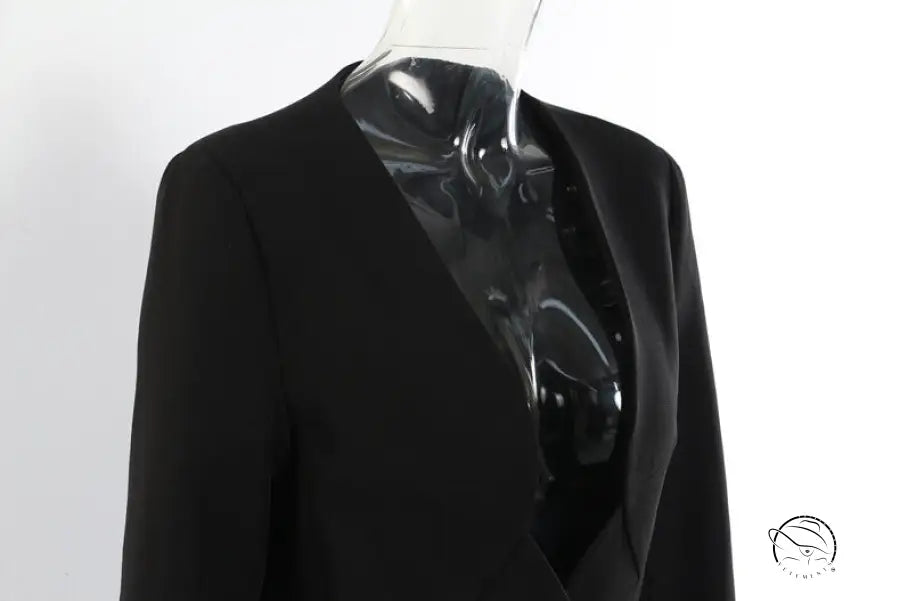 French Romantic Light Luxury Long Trench Coat