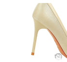 Cocktail Satin Stitching Stiletto Heel High