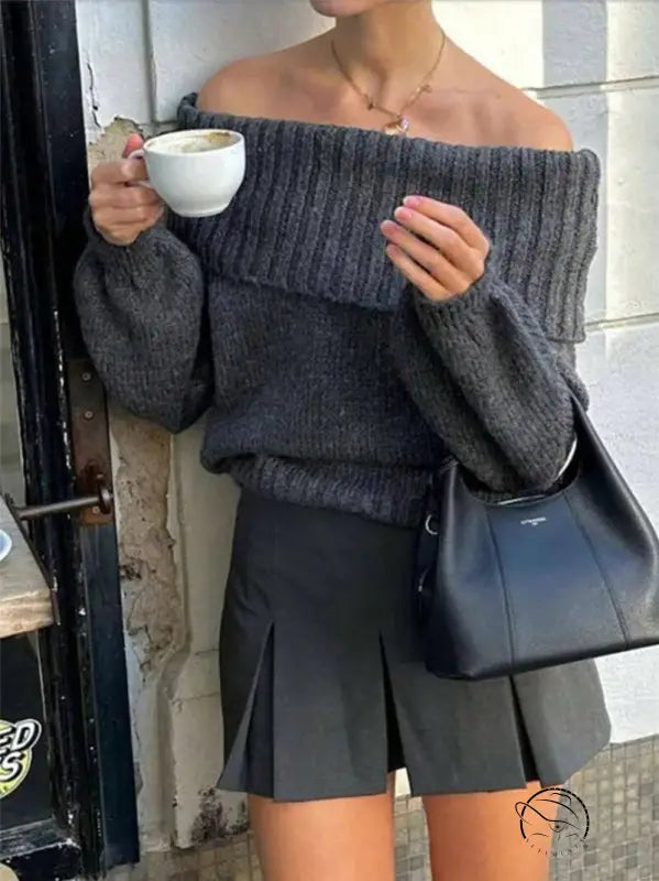 All Matching Slim Fit Knitted Sweater