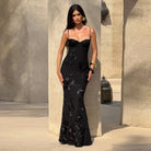 Elegant Slim Fit Slimming Maxi Dress