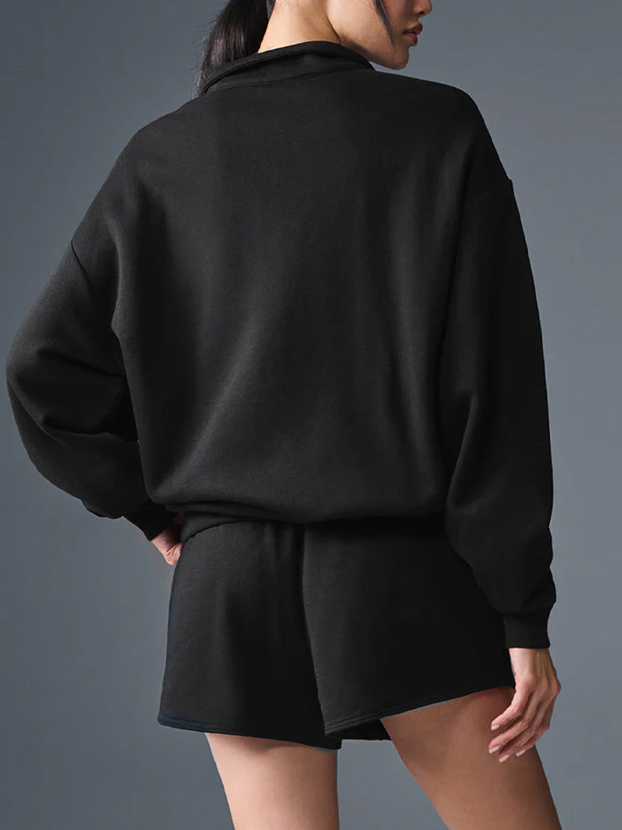 Casual Sports Pure Cotton Loose All Matching Top