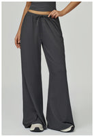 Embellished Wide Leg Loose Casual Pants