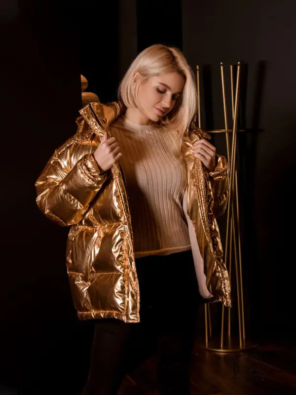 Hooded Cotton Coat Jacket