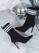 Skinny Boots Socks High Heel