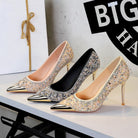 Stiletto Rhinestone High Heels