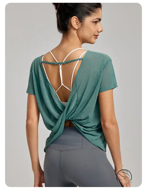 Lightweight Breathable Yoga t Shirt Top