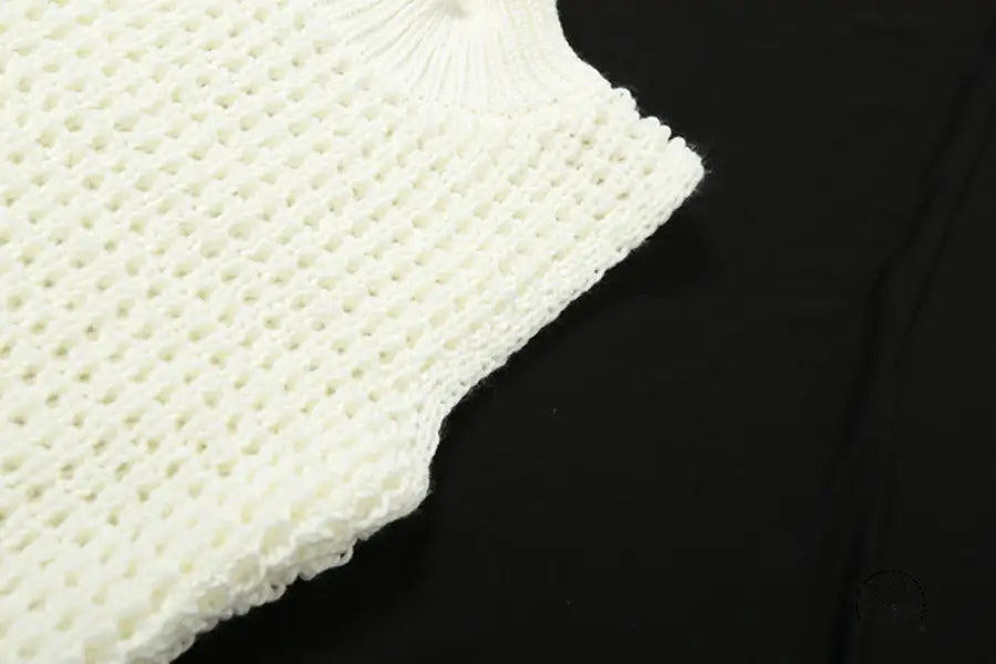 Summer Women Clothing Sleeveless Tassel Hollow out Cutout Slim Fit Elegant Stitching Dress