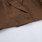 High Sense Casual Short Skirt Two Piece Sets
