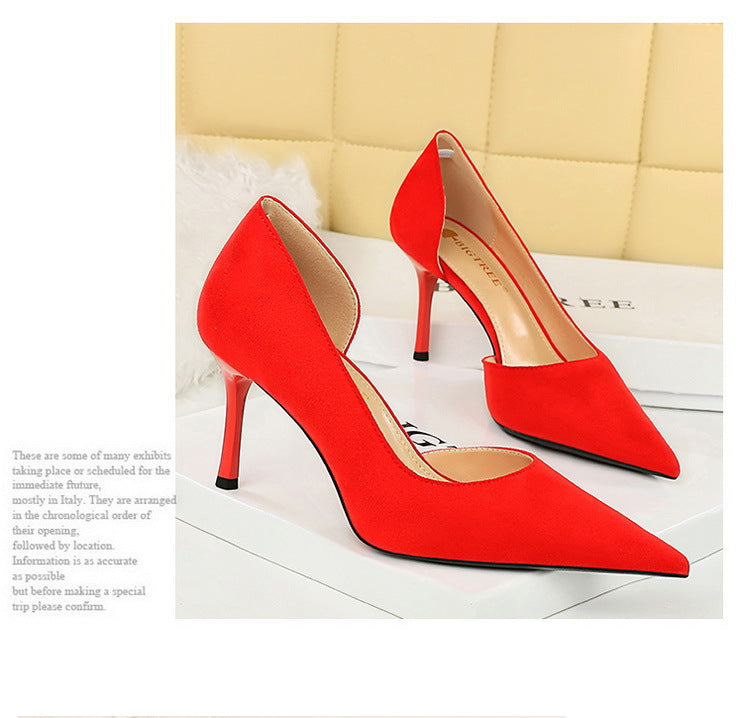Fashionable Simple Stiletto High Heel