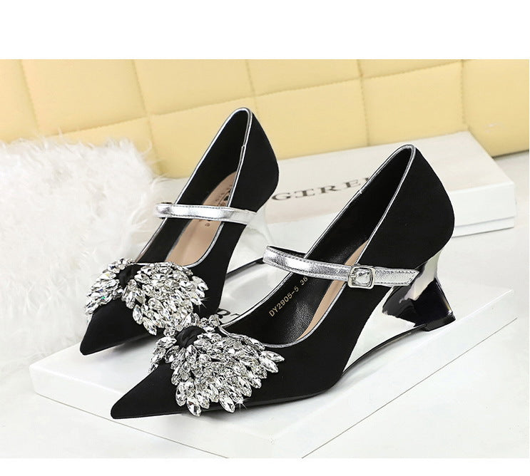 Light Luxury Pointed Toe High Heel