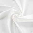 Elegant white satin fabric in loose casual comfortable Langry homewear fashion