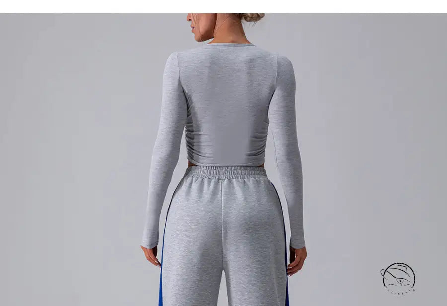 Casual Running Sport Long Sleeve Breathable t Shirt Workout Clothes