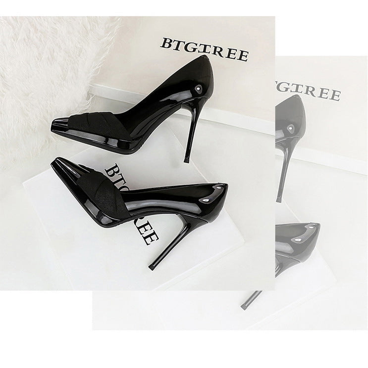 Classy Leather High Heel