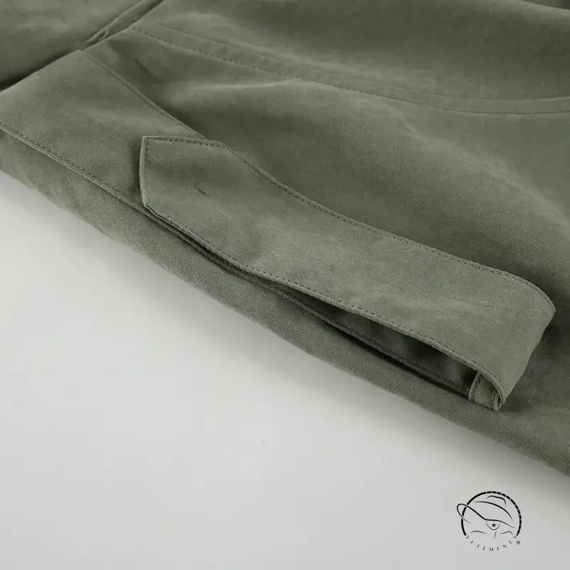 High End French Large Collared Lace Up