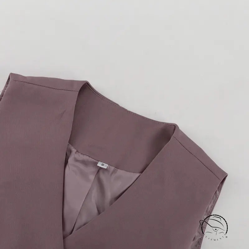 Vest Jacket Hip Skirt Set Office Two Piece