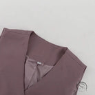 Vest Jacket Hip Skirt Set Office Two Piece