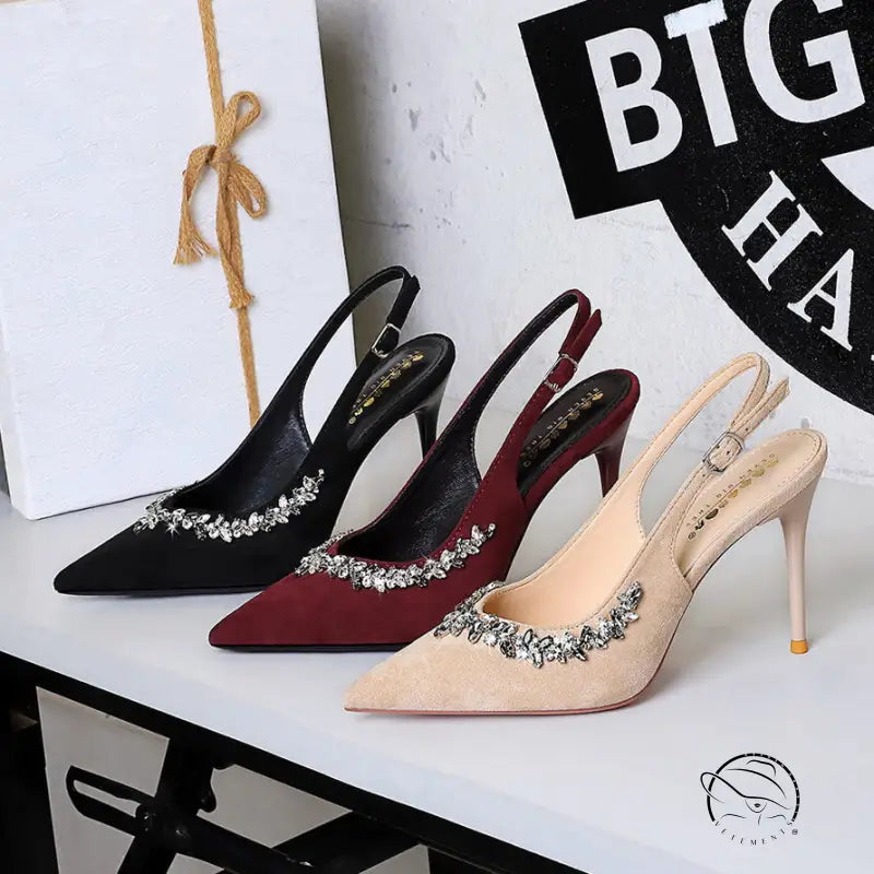 Cocktail Pointed Toe High Heel