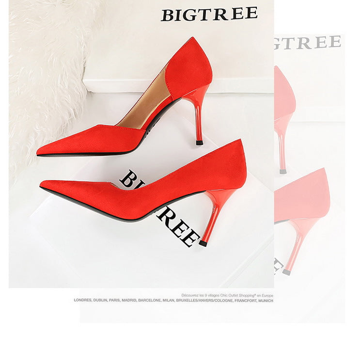 Fashionable Simple Stiletto High Heel
