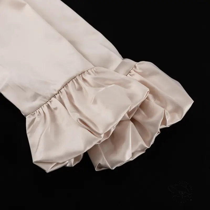 Stitching Bell Sleeve Polo Collar Top Loose Trousers Two Piece Sets