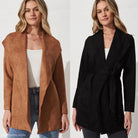 COLLARED SUEDE COAT-VETEMENTS 