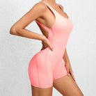 Integrated Hip Lifting Sport Yoga Jumpsuit