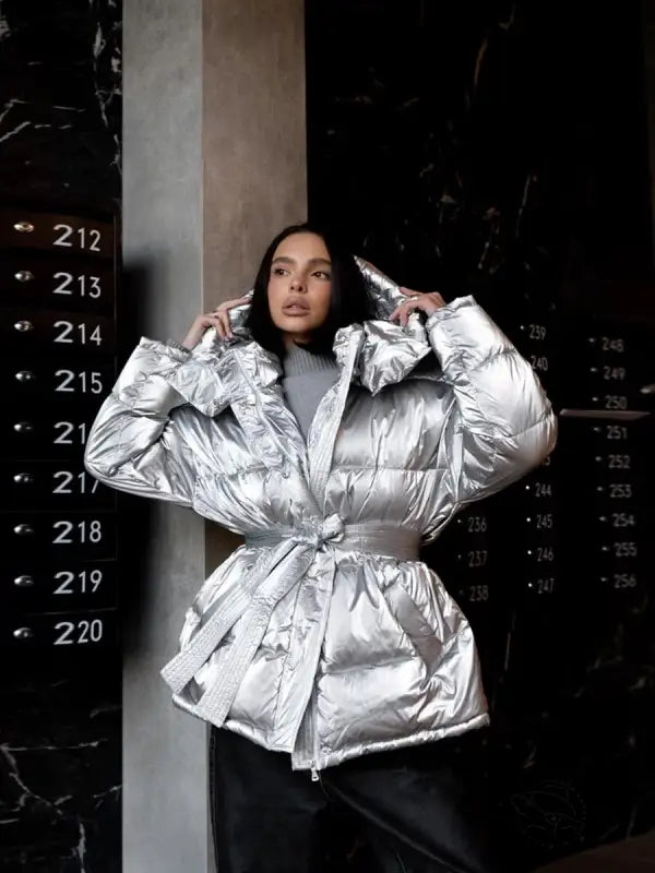 Hooded Cotton Coat Jacket