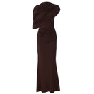 Enchanting Design Skinny Sheath Pleated Dress